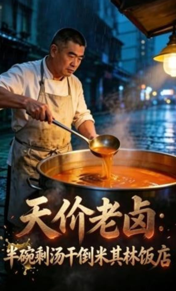 天价老卤：半碗剩汤干倒米其林饭店全集