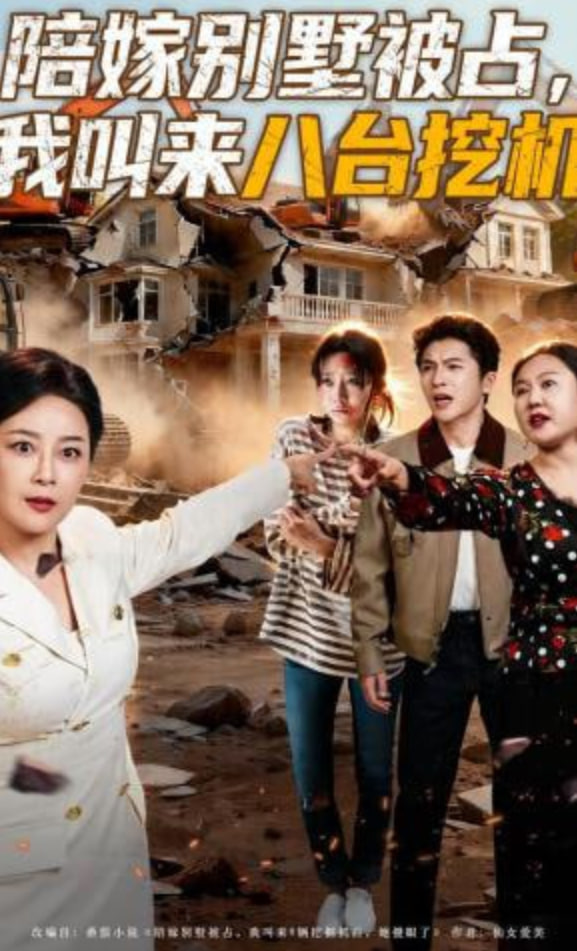 陪嫁别墅被占，我叫来八台挖机全集