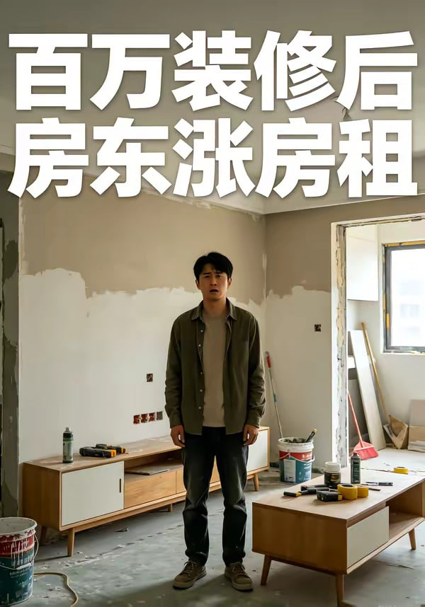 百万装修后，房东张房租全集