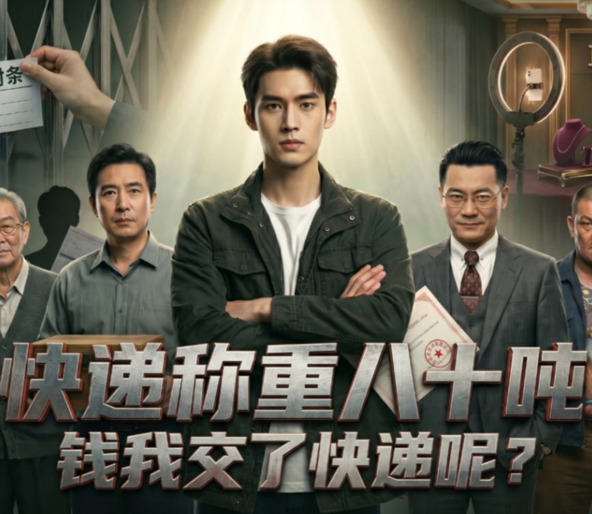 快递称重八十吨，我交了快递呢全集