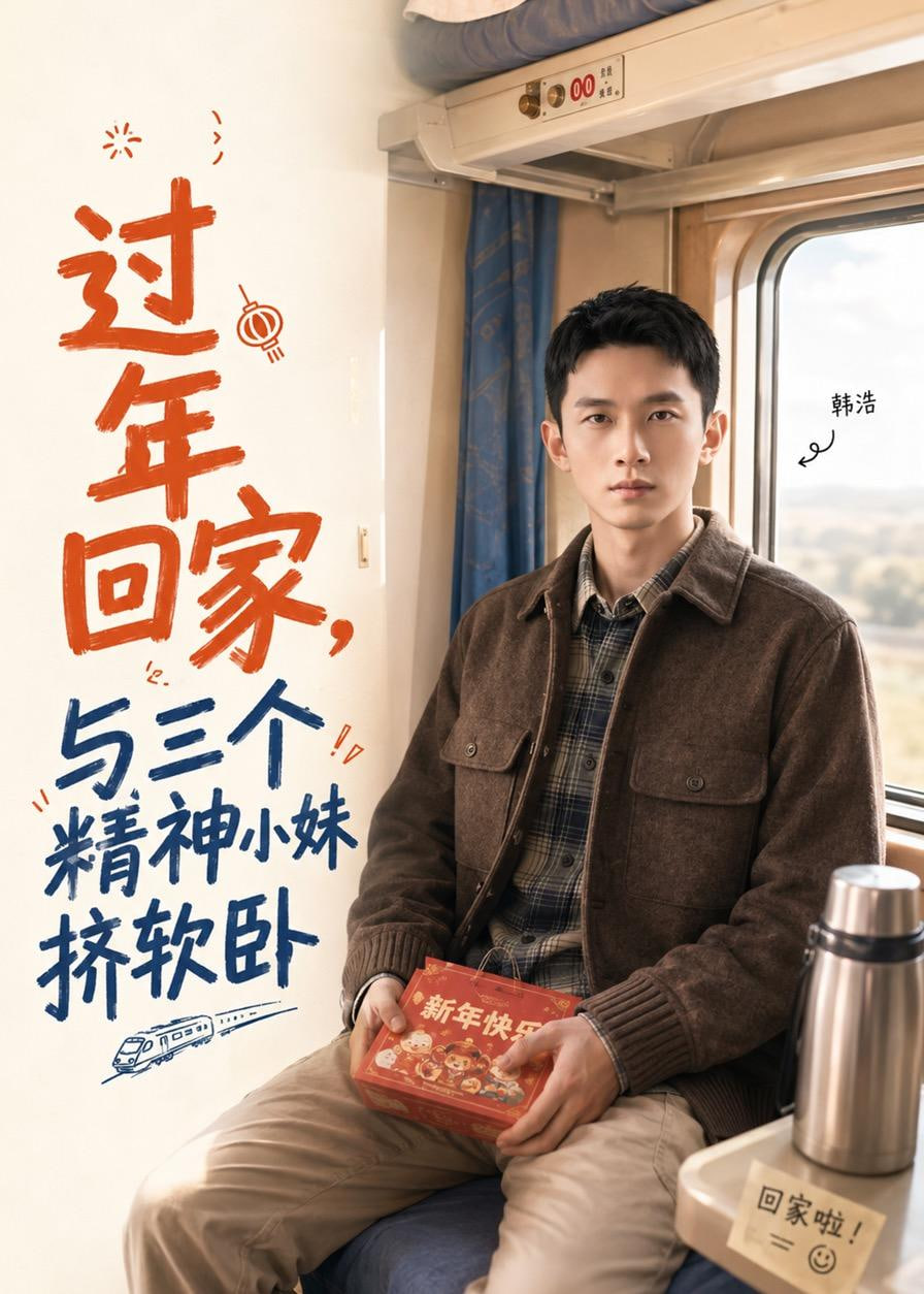 过年回家，与三个精神小妹挤软卧全集