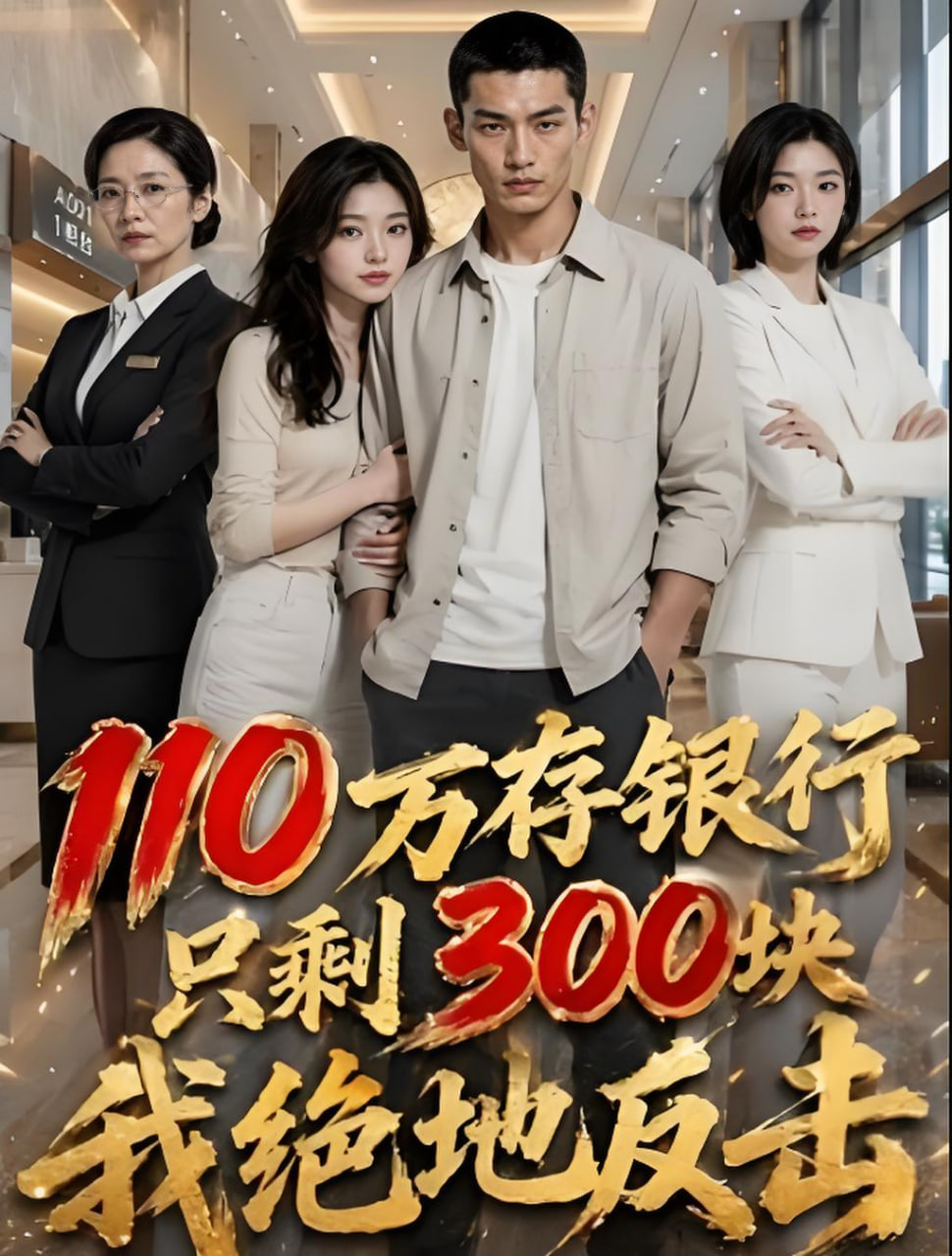 110 万存银行只剩 300 块，我绝地反击全集