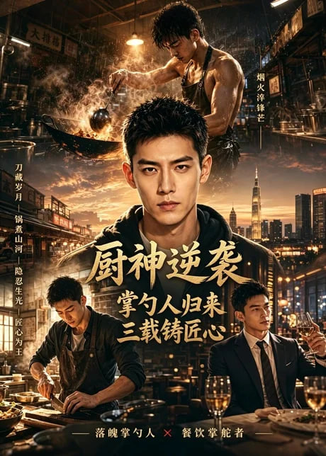 厨神逆袭：掌勺人归来，三载铸匠心全集