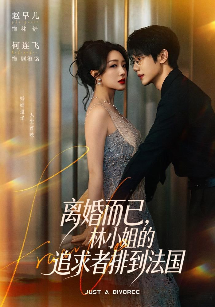 离婚而已，林小姐的追求者排到法国全集