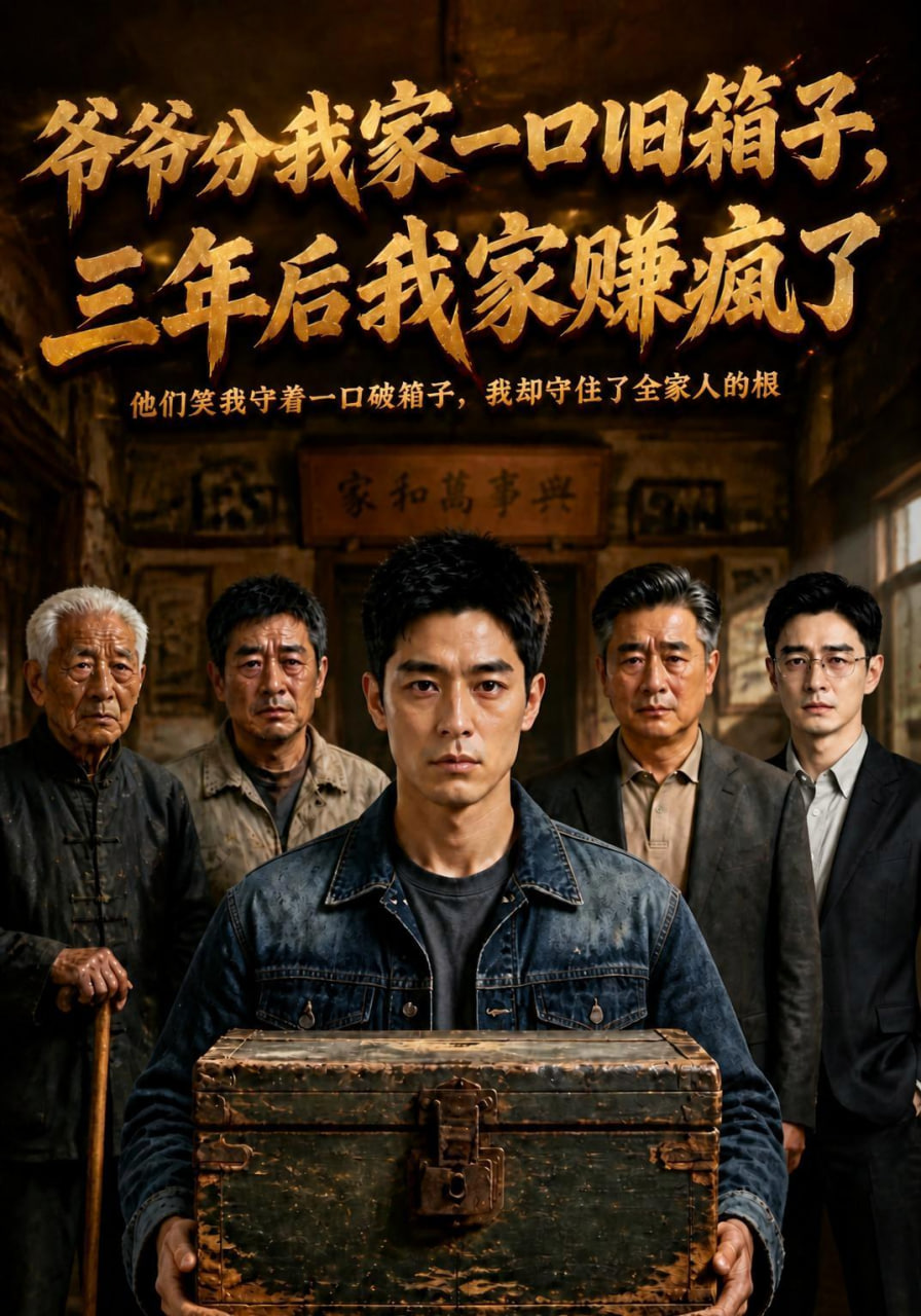 爷爷分我家一口旧箱子，三年后我家赚疯了全集