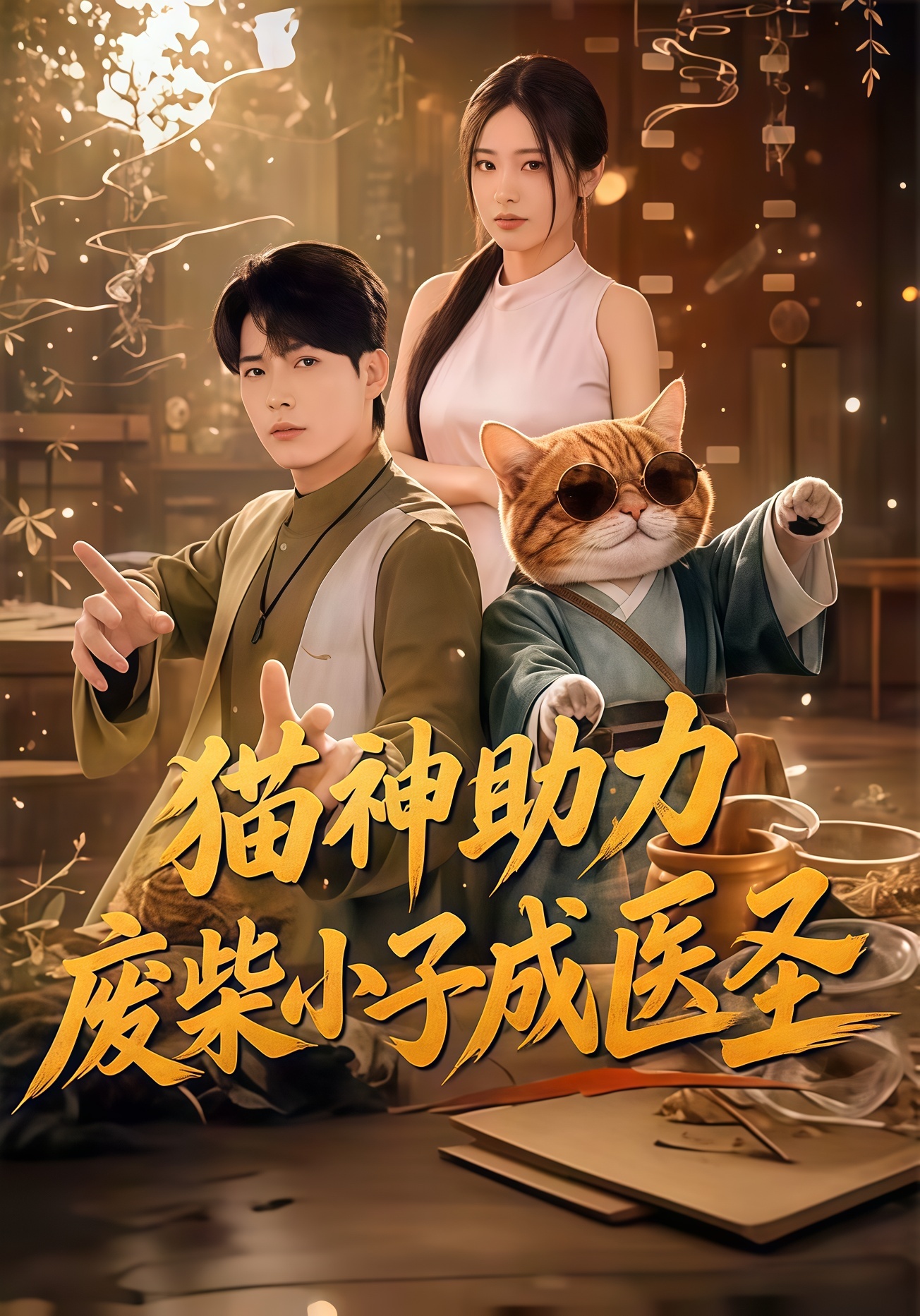 猫神助力，废柴小子成医圣全集