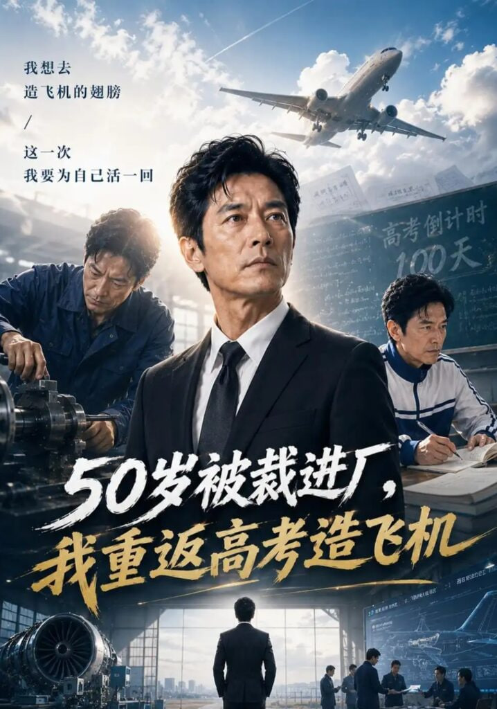 50岁被裁进厂，我重返高考造飞机全集