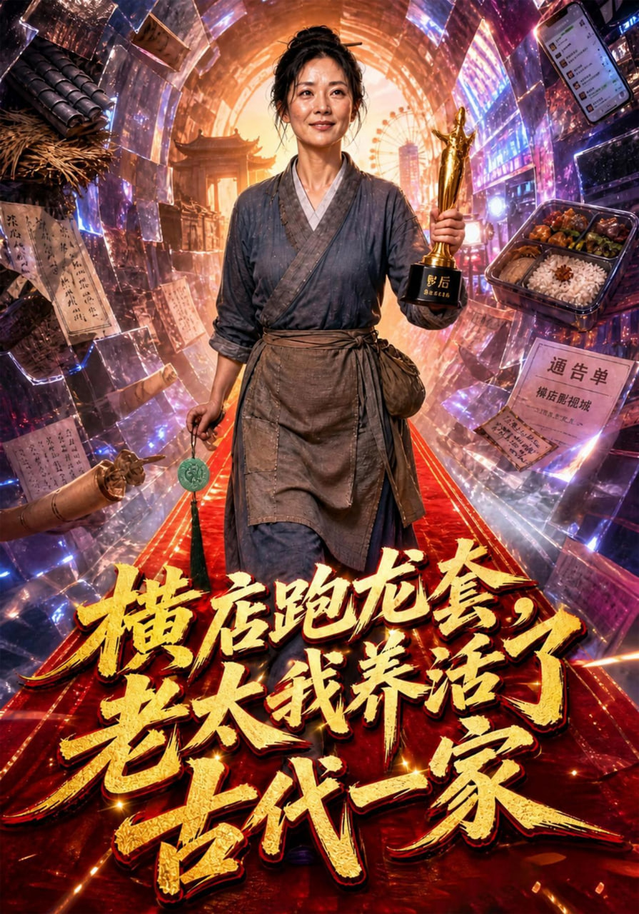 横店跑龙套，老太我养活了古代一家全集