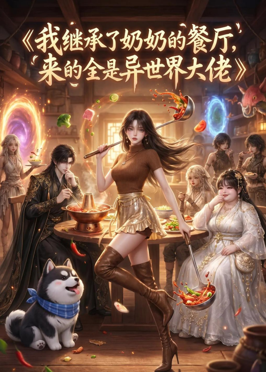我继承了奶奶的餐厅，来的全是异世界大佬全集