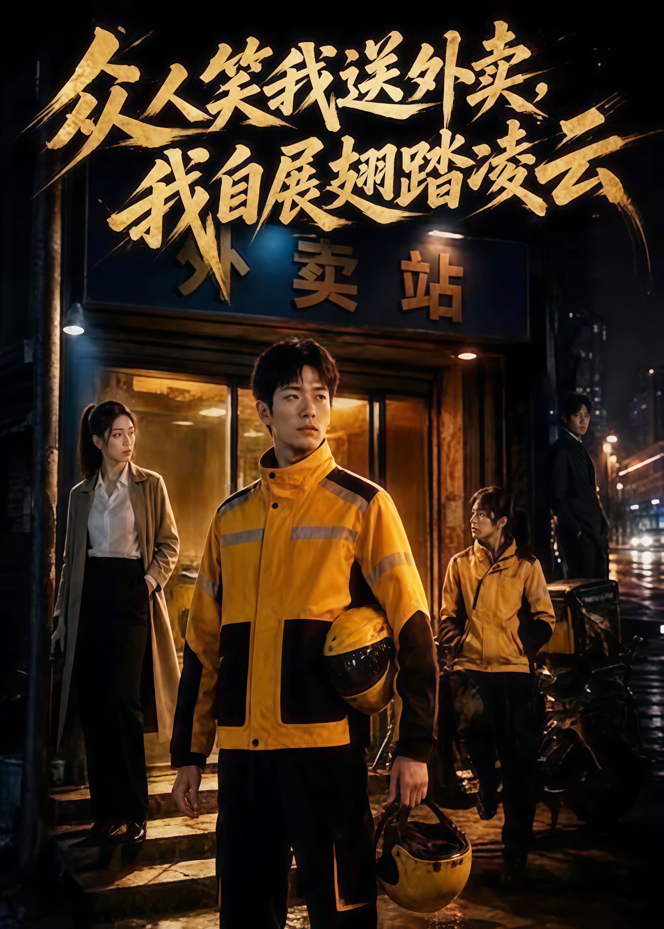 众人笑我送外卖，我自展翅踏凌云全集