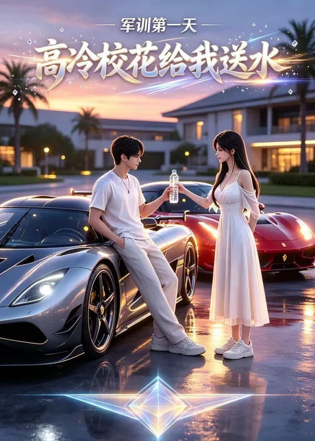 军训第一天，高冷校花给我送水全集