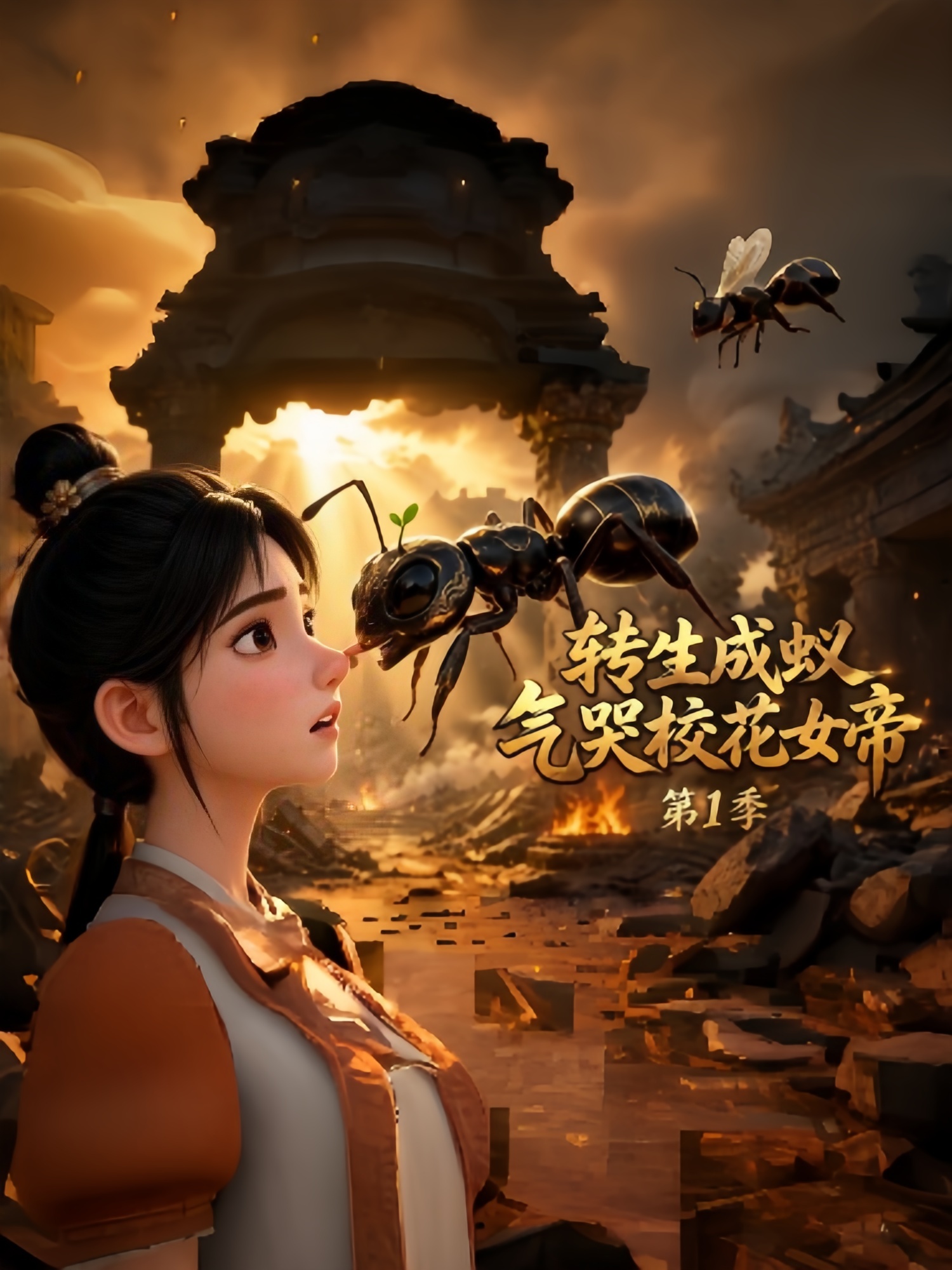 转生成蚁，气哭校花女帝 第1季全集