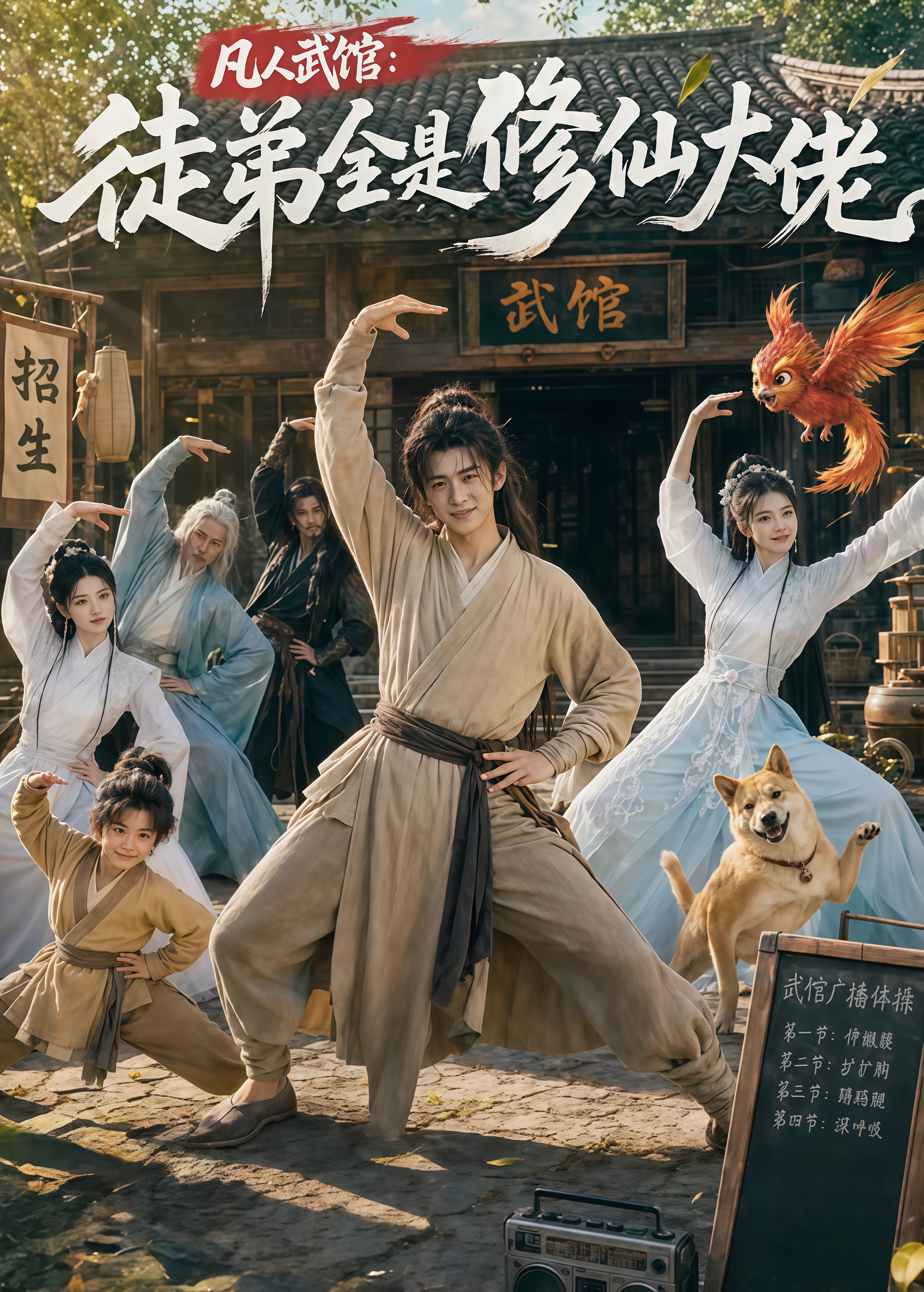凡人武馆：徒弟全是修仙大佬全集
