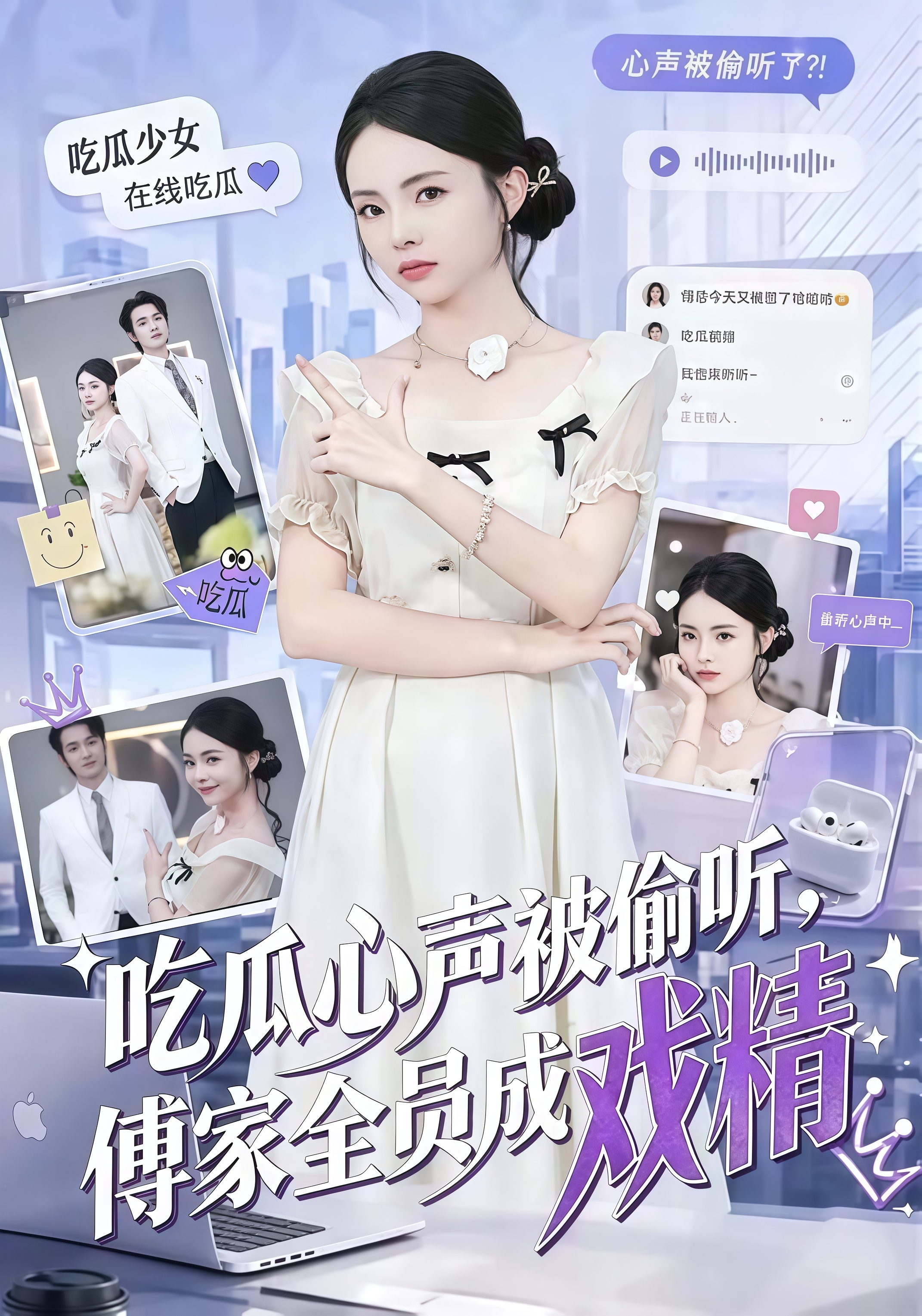 吃瓜心声被偷听，傅家全员成戏精全集