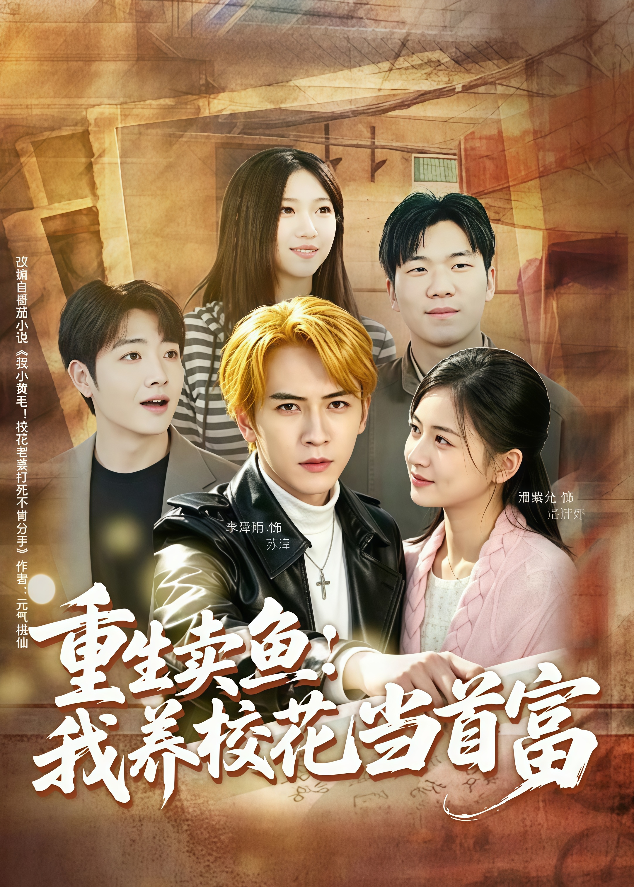 重生卖鱼：我养校花当首富全集