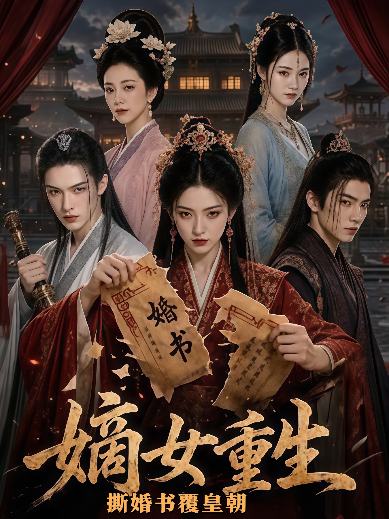 嫡女重生撕婚书覆皇朝全集