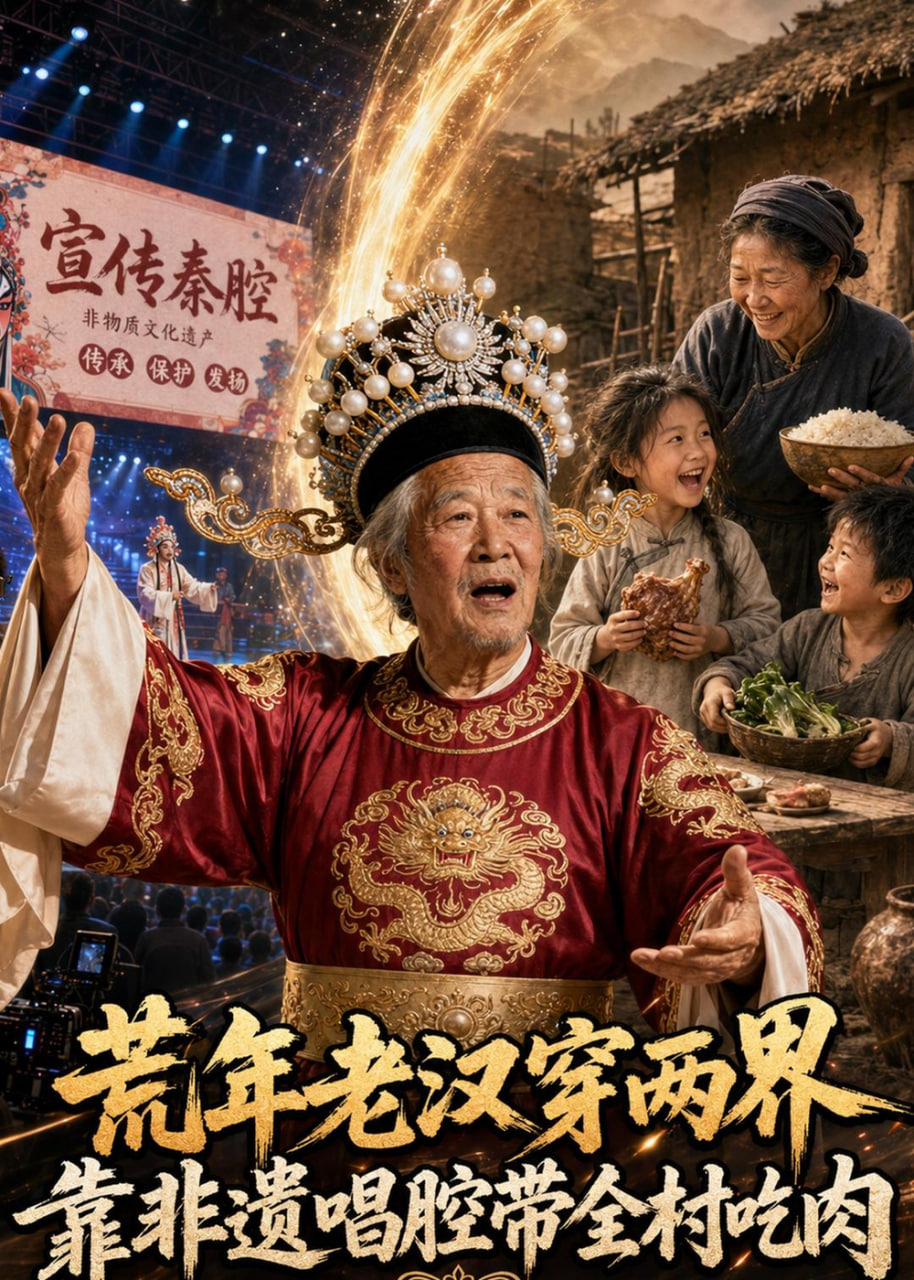 荒年老汉穿两界：靠非遗唱腔带全村吃肉全集