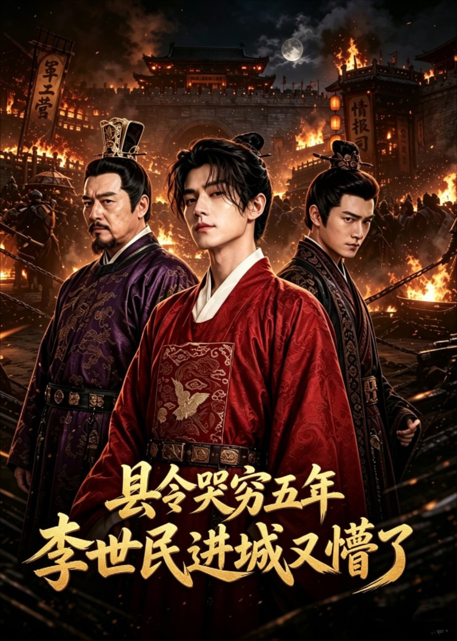 县令哭穷五年，李世民进城懵了全集