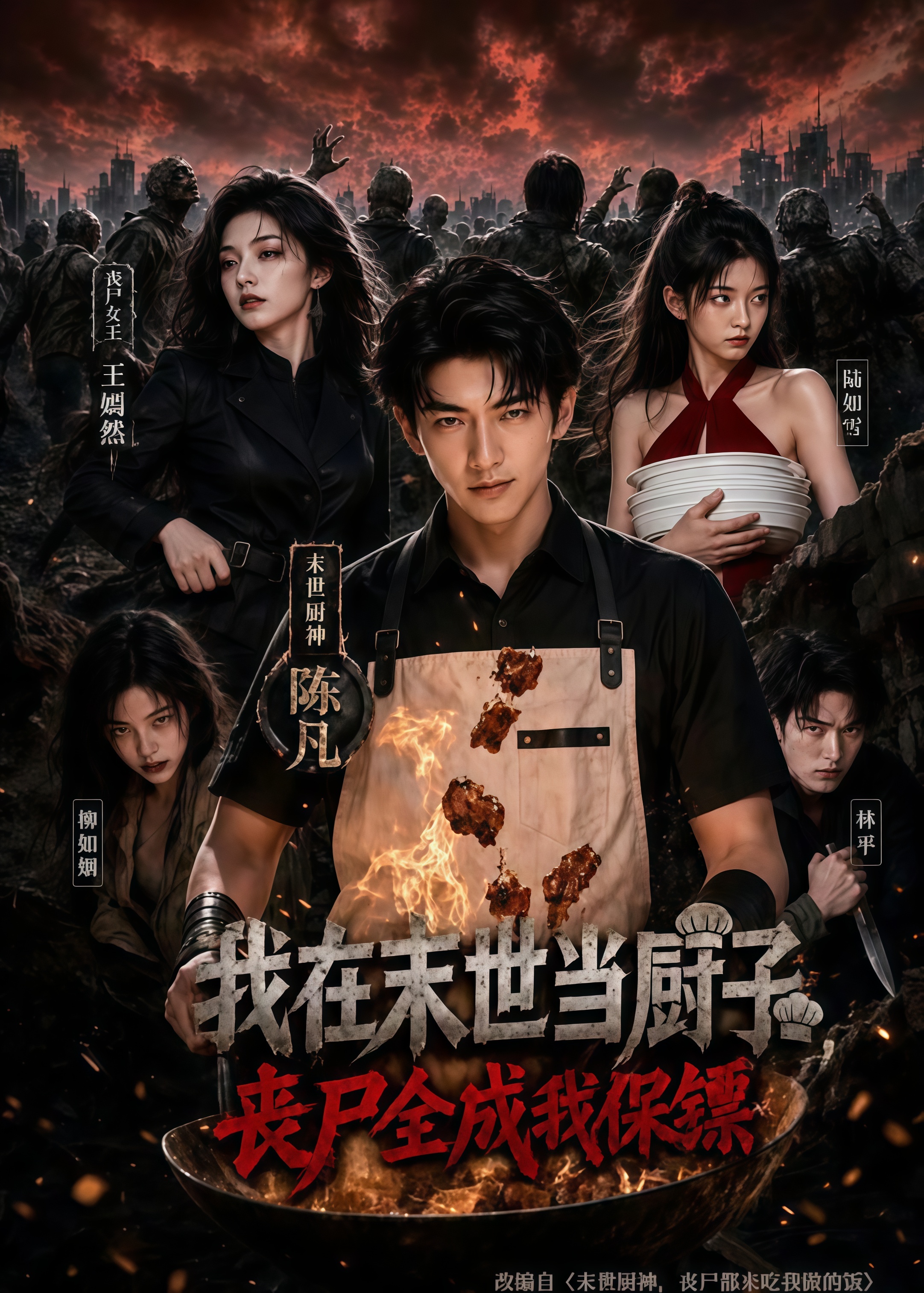 我在末世当厨子，丧尸全成我保镖全集