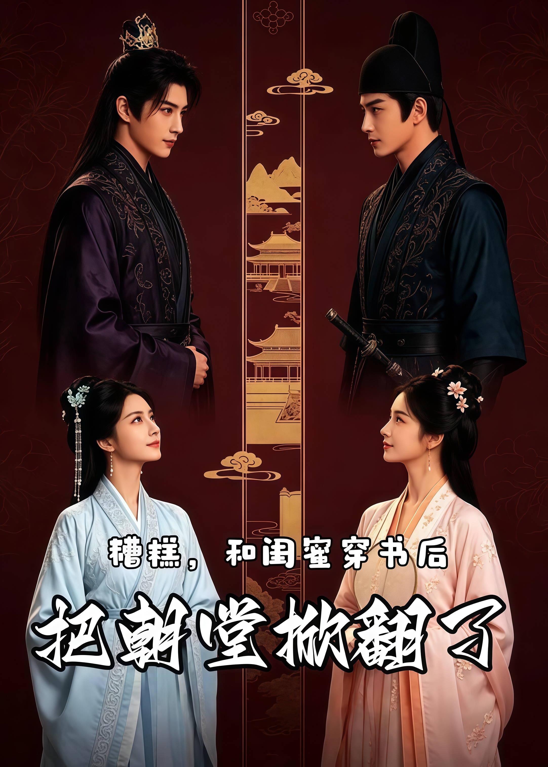 糟糕，和闺蜜穿书后把朝堂掀翻了全集