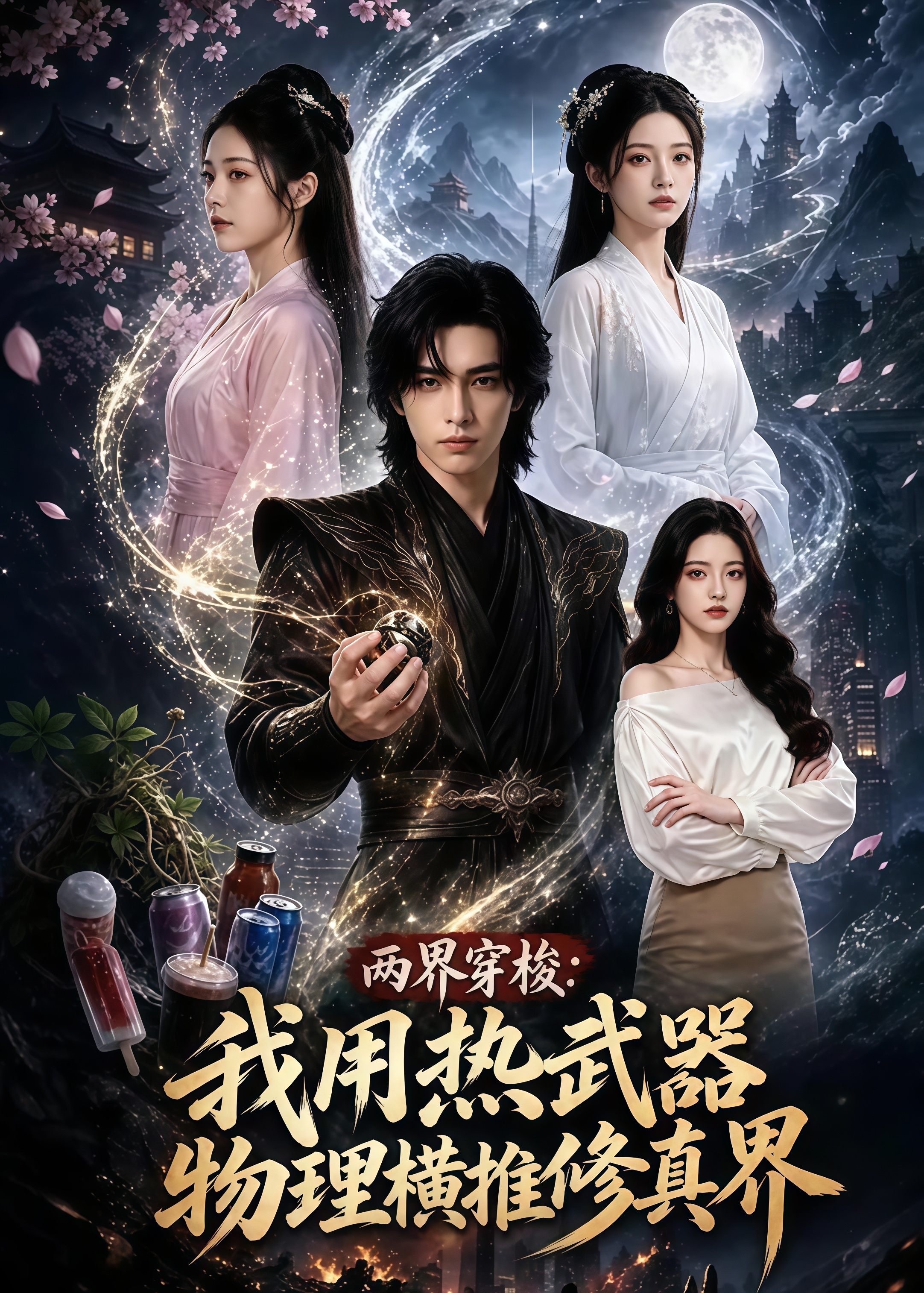 两界穿梭：我用热武器物理横推修真界全集
