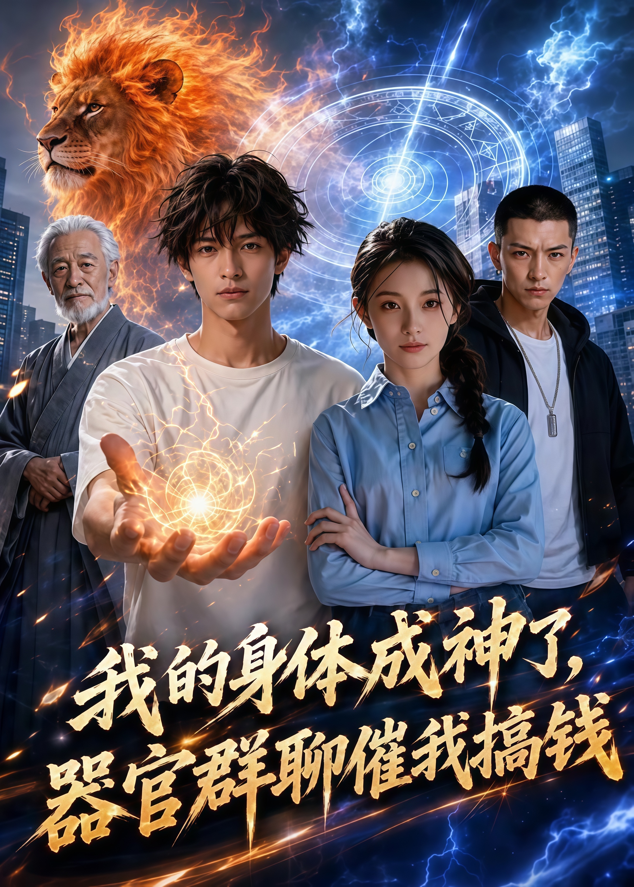 我的身体成神了，器官群聊催我搞钱全集