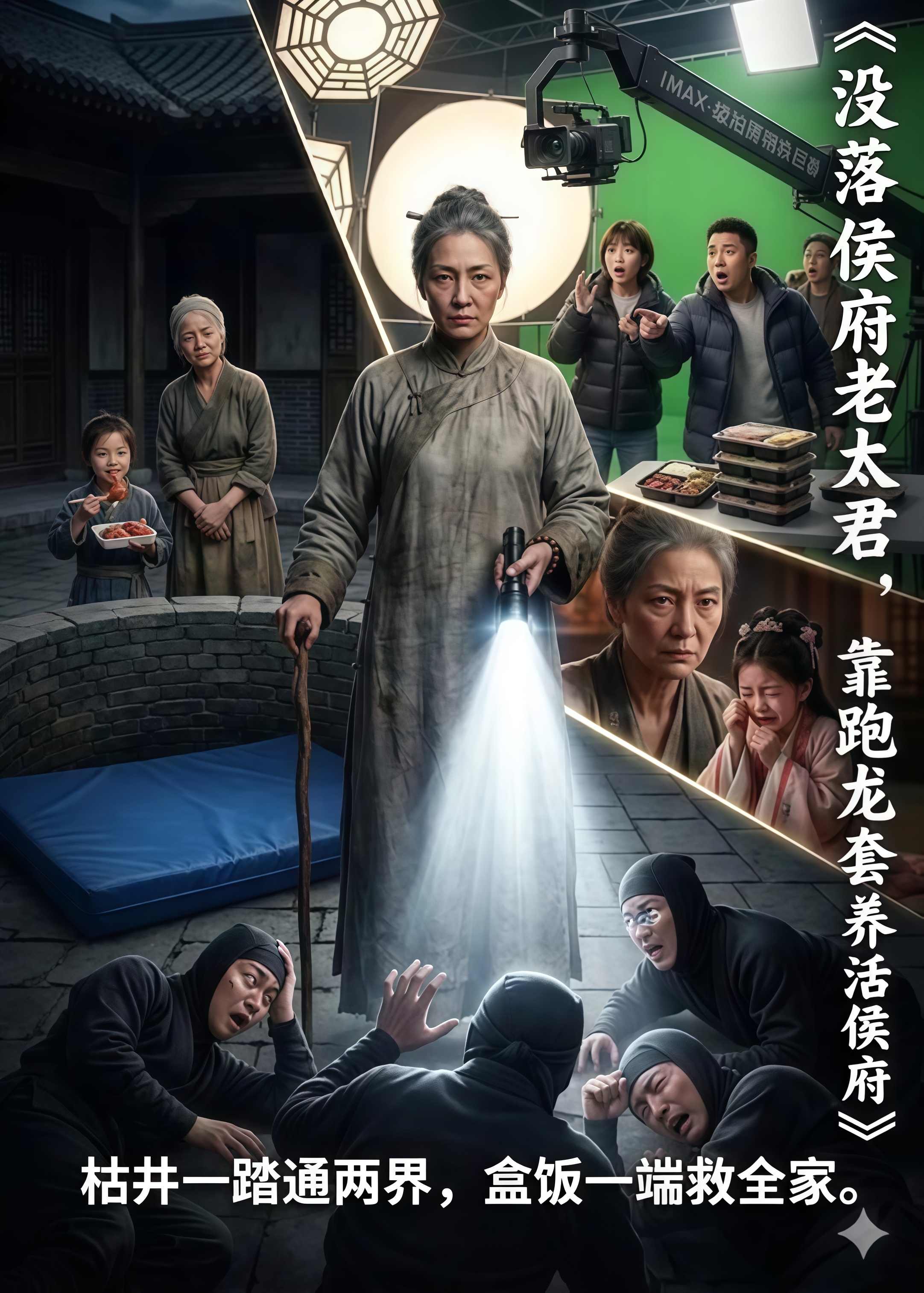 没落侯府老太君，靠跑龙套养活侯府全集