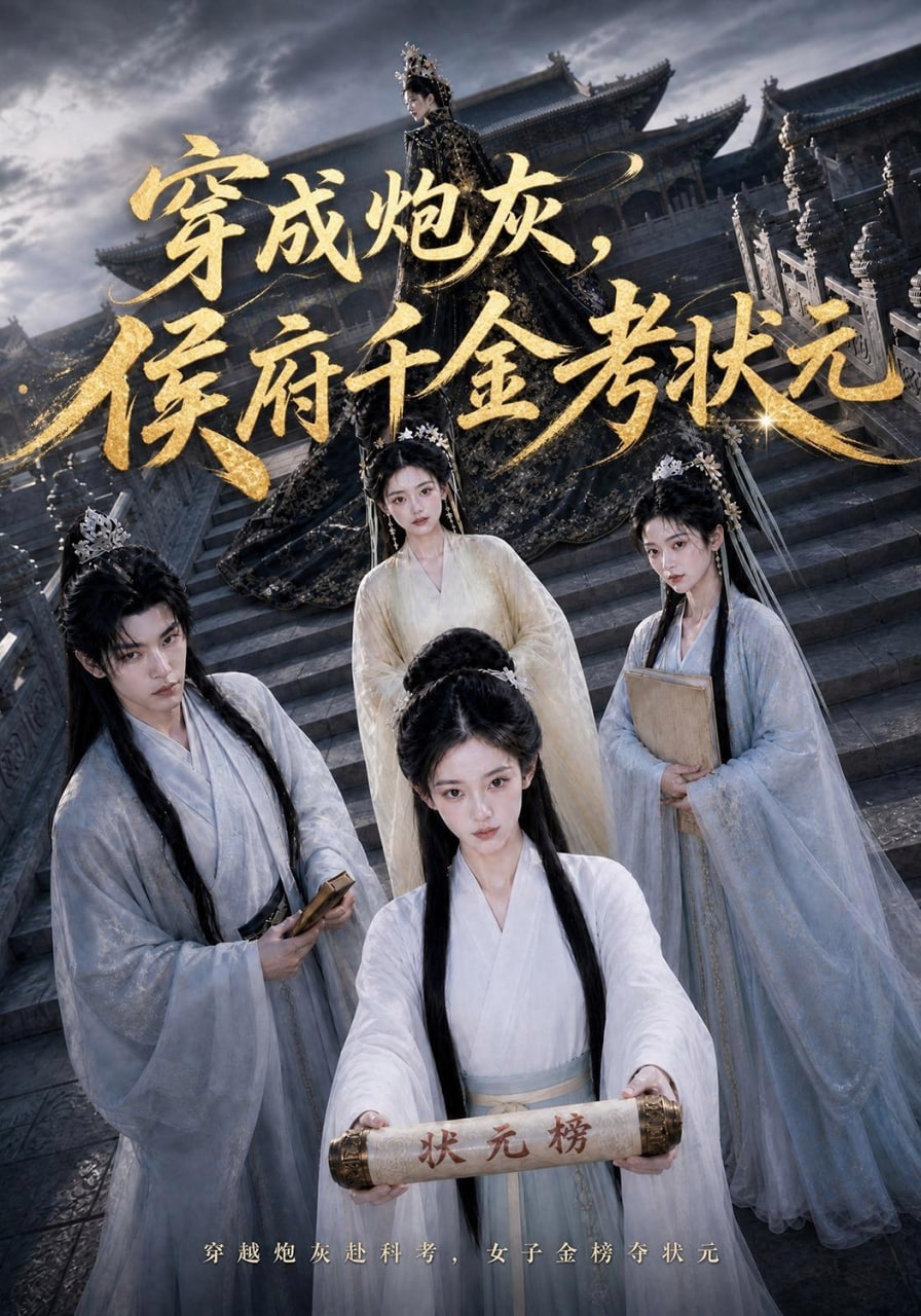 穿成炮灰，侯府千金考状元全集
