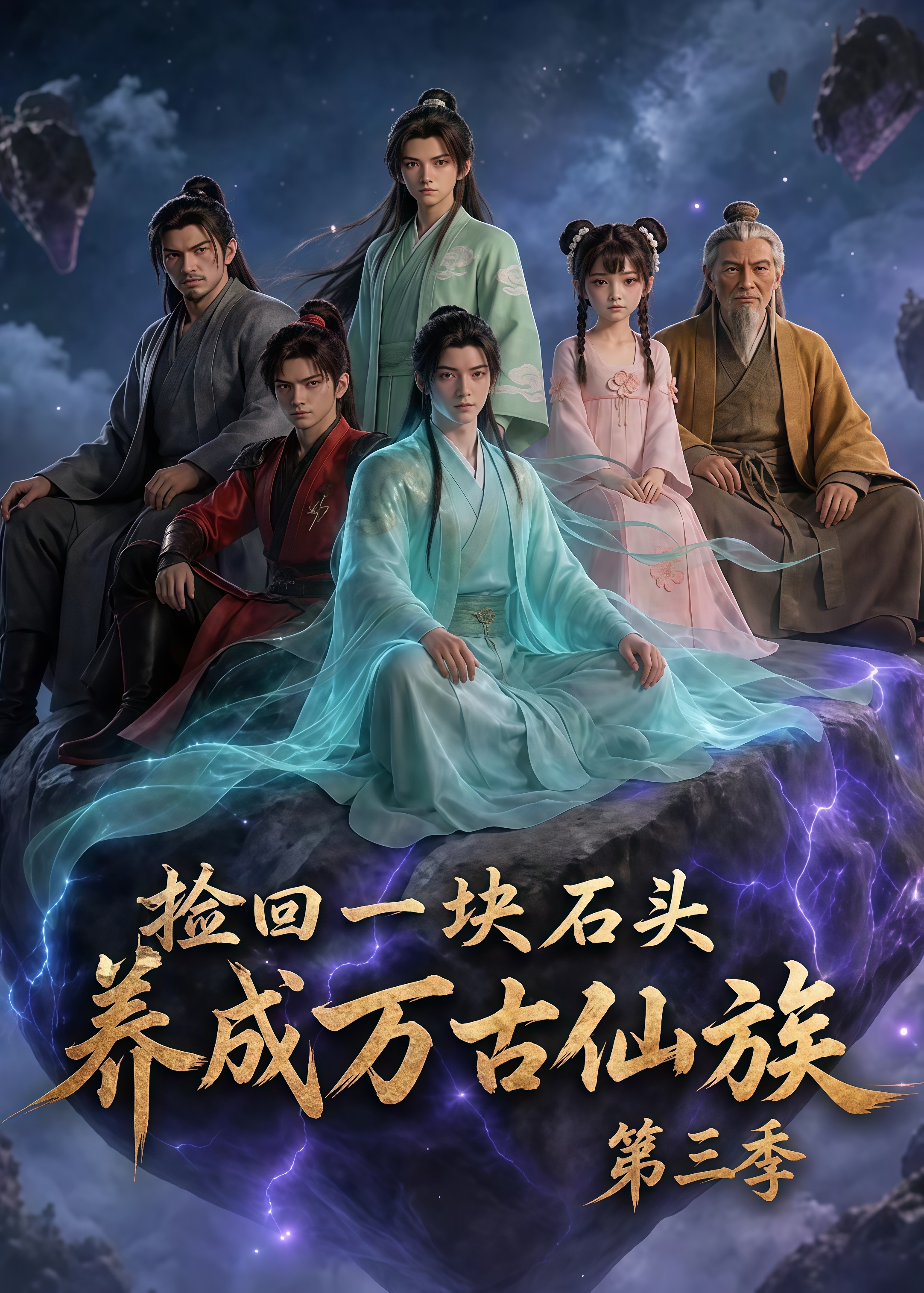 捡回一块石头，养成万古仙族第三季全集