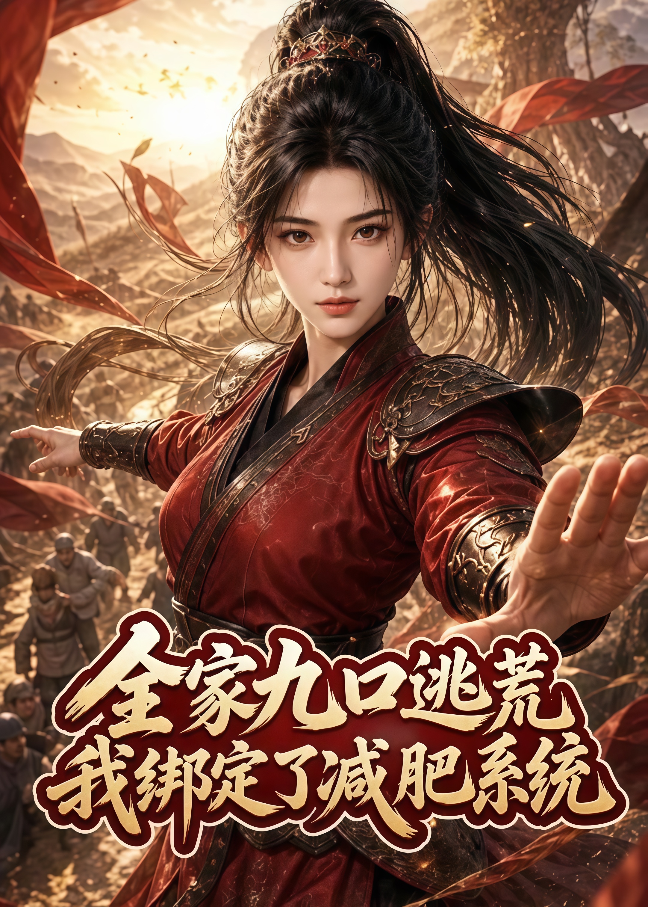 全家九口逃荒，我绑定了减肥系统全集