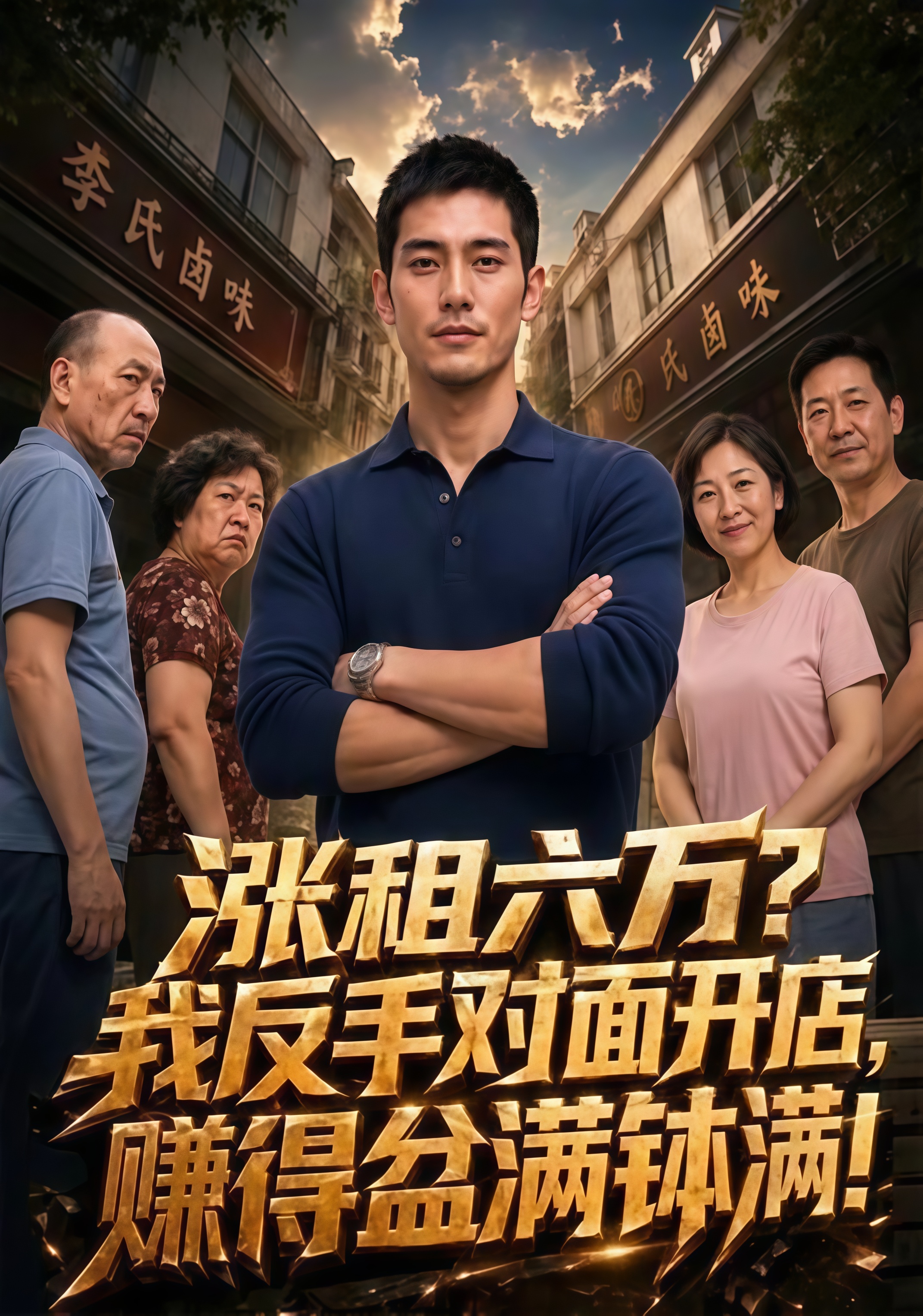 涨租六万？我反手对面开店，赚得盆满钵满！全集