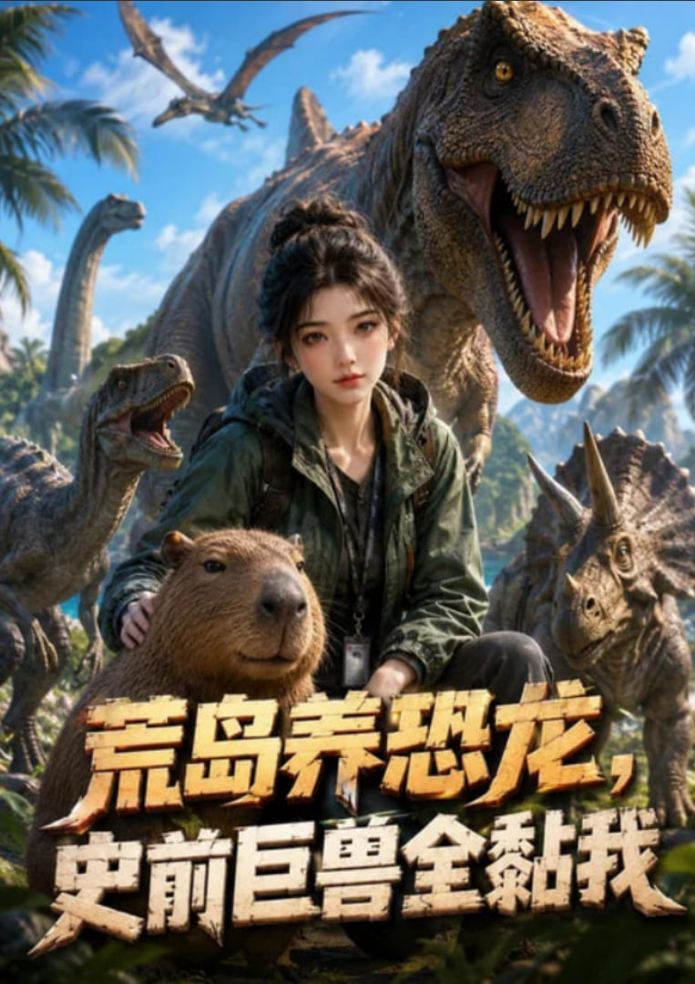 荒岛养恐龙，史前巨兽全黏我全集