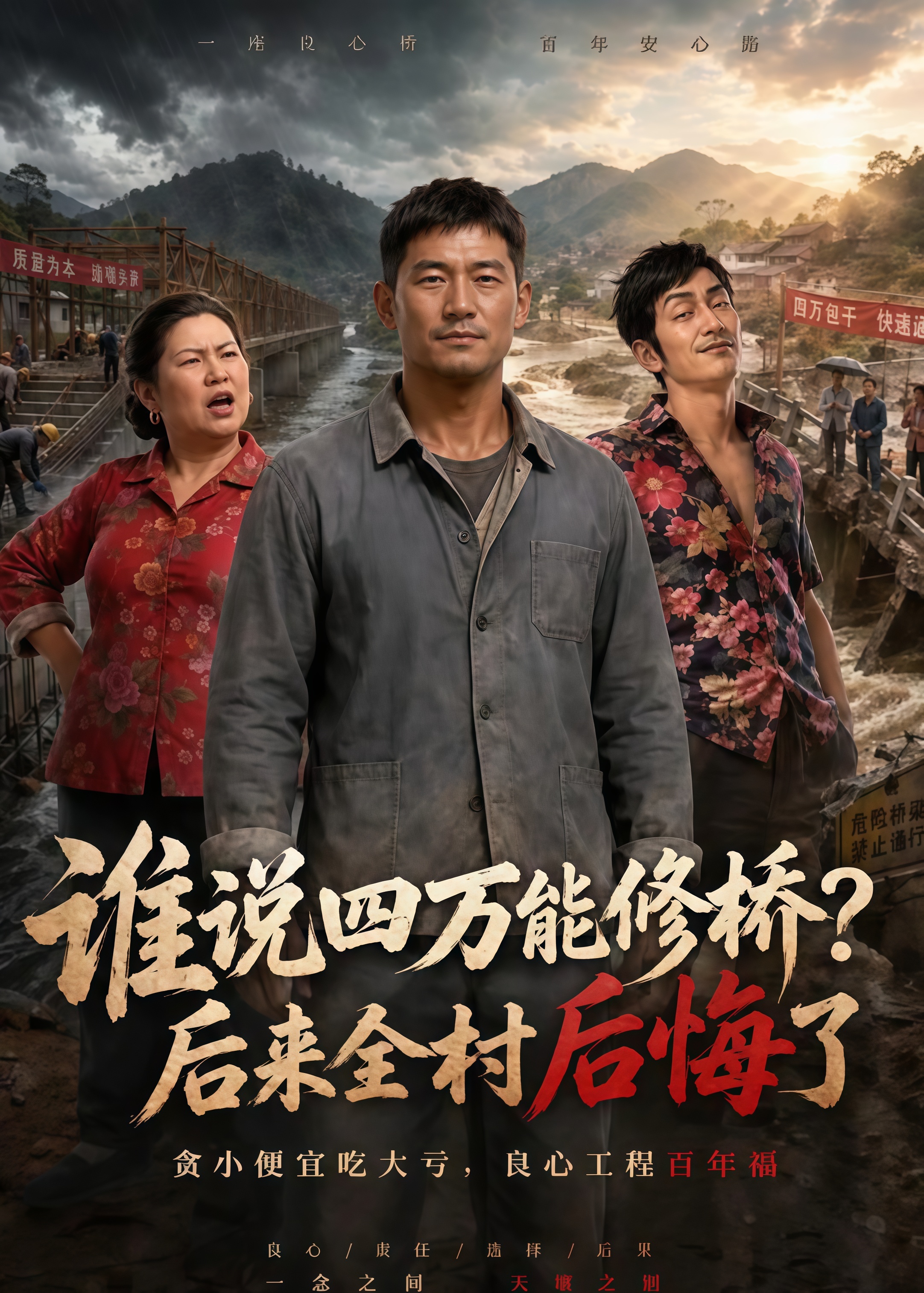 谁说四万能修桥？后来全村后悔了全集