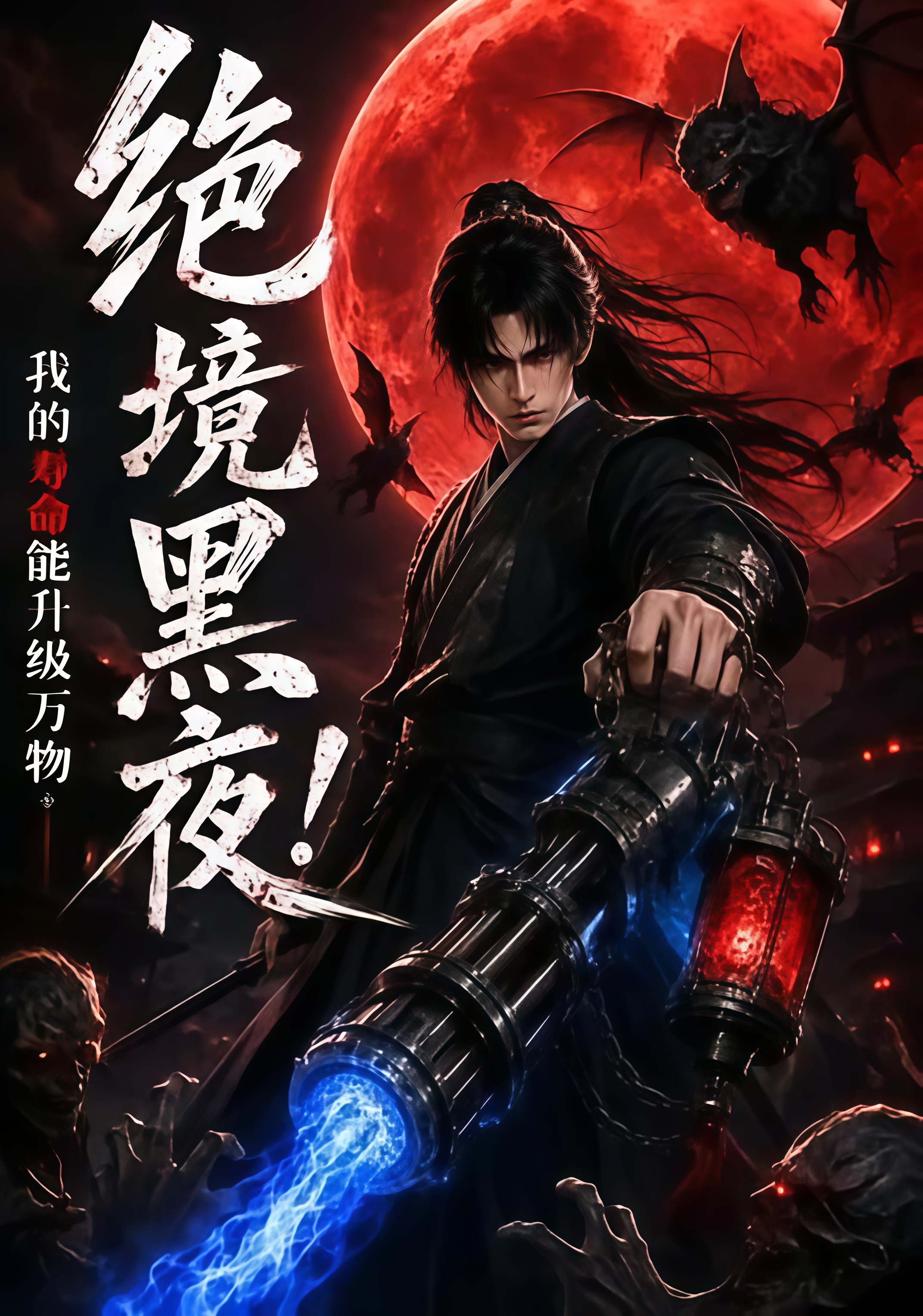 绝境黑夜！我的寿命能升级万物全集