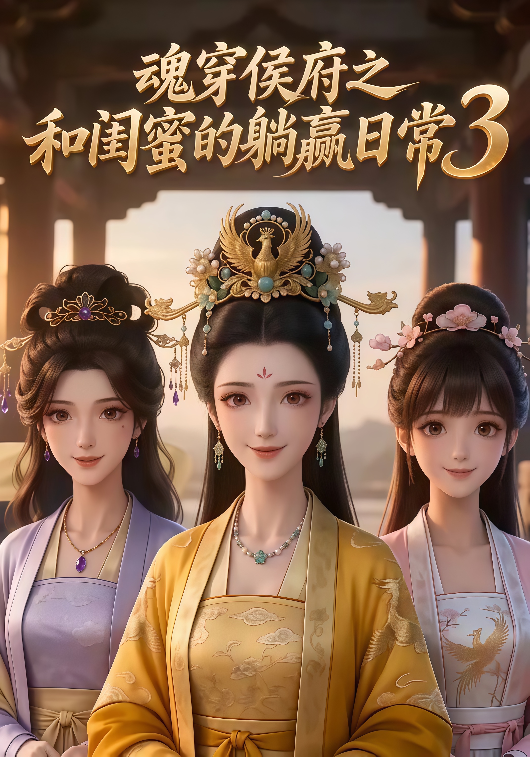 魂穿侯府之和闺蜜的躺赢日常 3全集