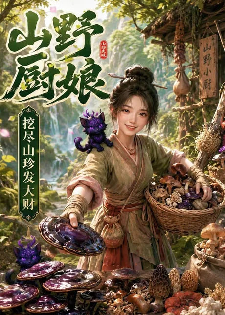山野厨娘，挖尽山珍发大财全集