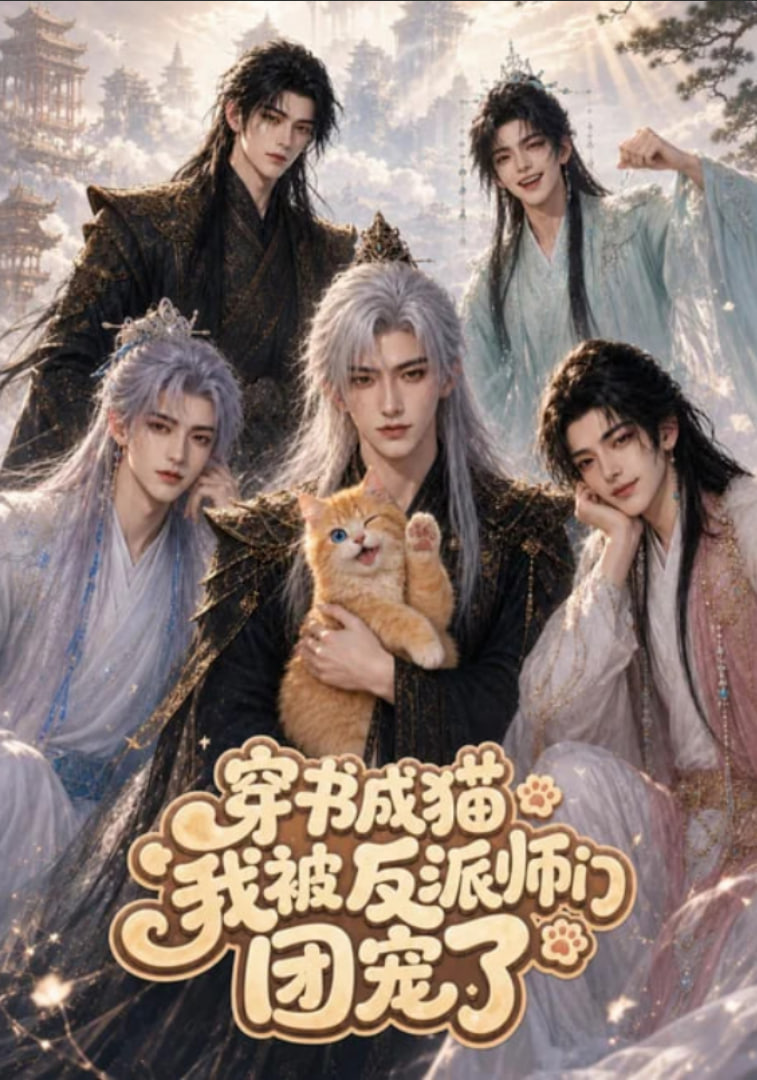 穿书成猫，我被反派师门团宠了全集