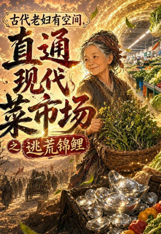 古代老妇有空间，直通现代菜市场之逃荒锦鲤全集