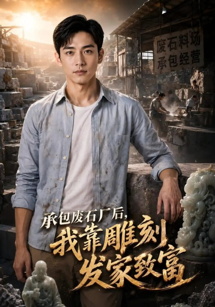 承包废石厂后，我靠雕刻发家致富全集