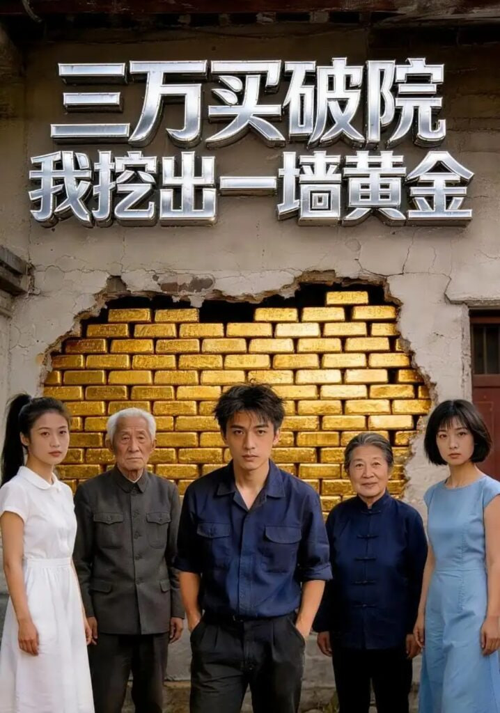 三万买破院，我挖出一墙黄金全集
