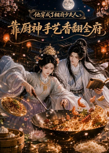 他穿成了相府少夫人，靠厨神手艺香翻全府全集