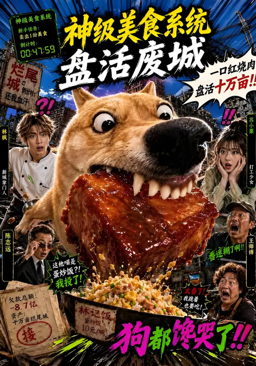 神级美食系统盘活废城全集