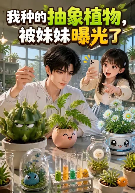 我种的抽象植物，被妹妹曝光了全集