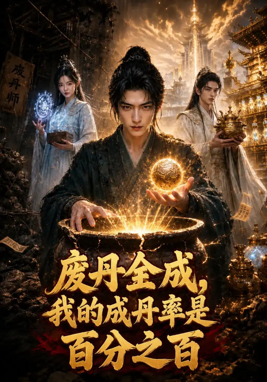 废丹全成，我的成丹率是百分之百全集