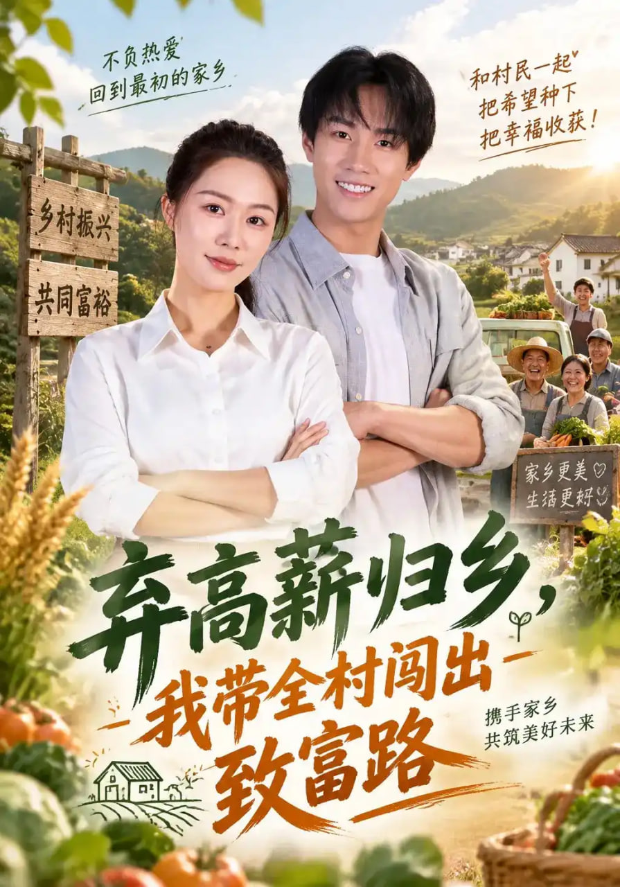 弃高薪归乡，我带全村闯出致富路全集