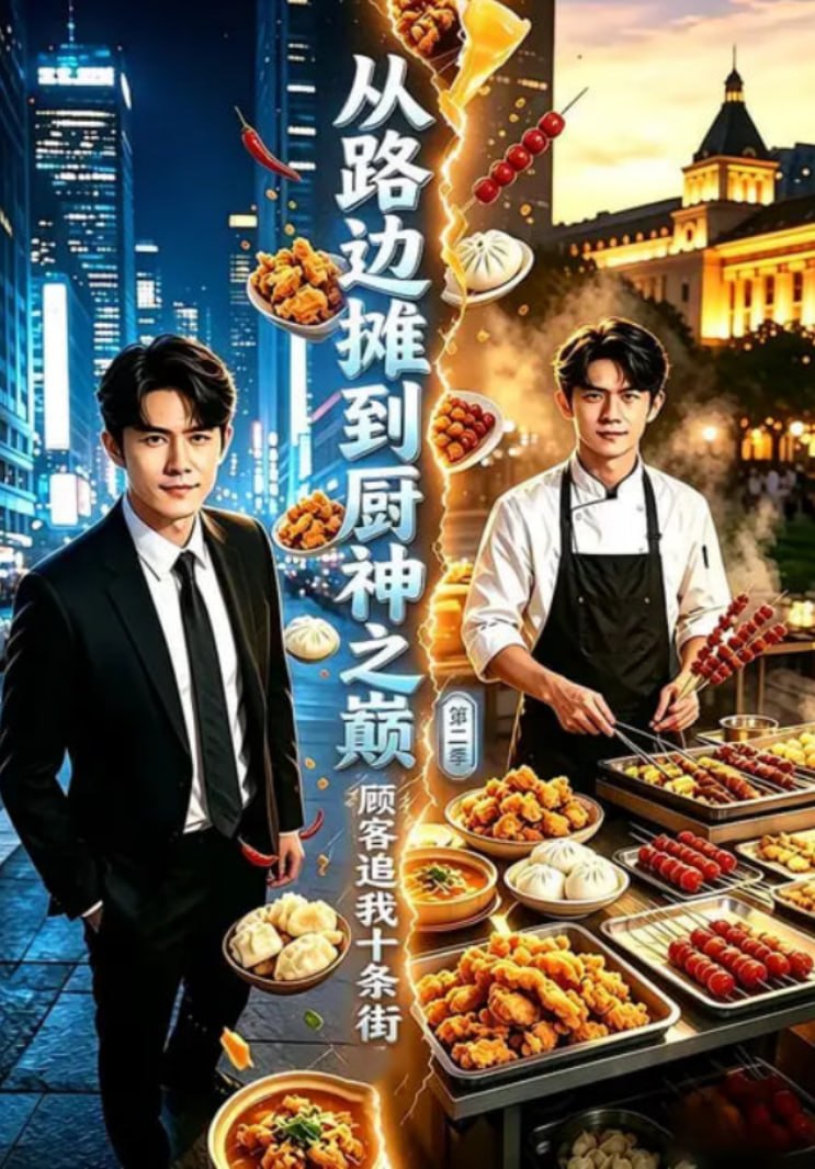 从路边摊到厨神之巅，顾客追我十条街第二季全集