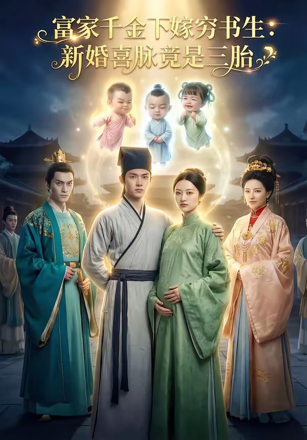 富家千金下嫁穷书生新婚喜脉竟是三胎全集